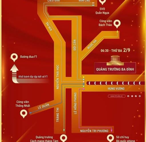 NHỮNG VỊ TRÍ ĐẸP NHẤT XEM DIỄU BINH, DIỄU HÀNH A80