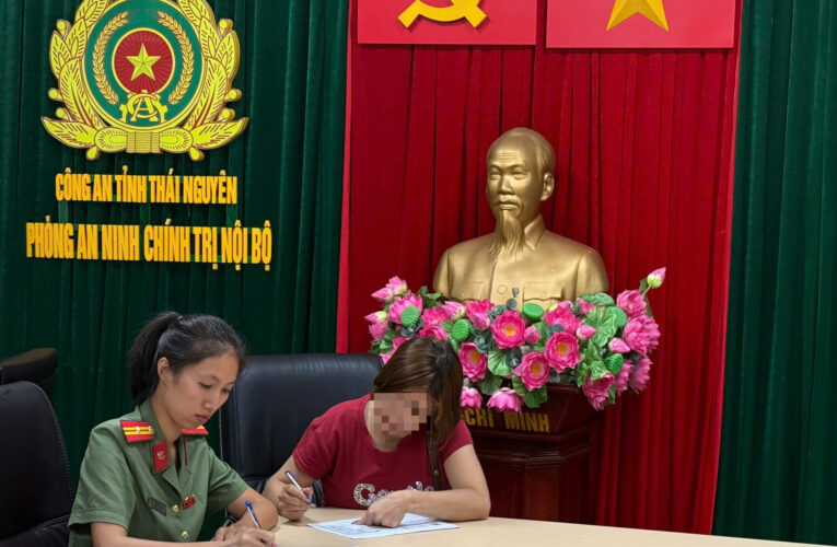 Vụ l ao xe máy vào chốt bảo vệ A80: Xử lý người phụ nữ x.ú c p-h.ạ m lực lượng chức năng