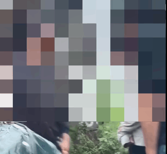 Video toàn bộ sự việc tại gần vòng xuyến Quất Lưu, Bình Xuyên